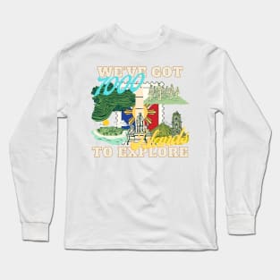 Pinoy Pride Philippine Island Tourism Long Sleeve T-Shirt